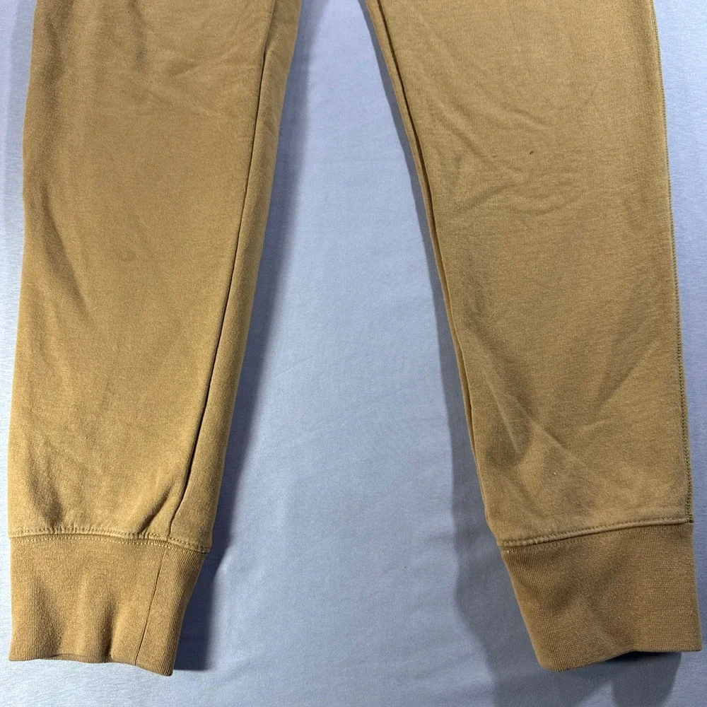 The North Face Heritage Patch Joggers Mens Small Brown Tan Fleece Sweatpants